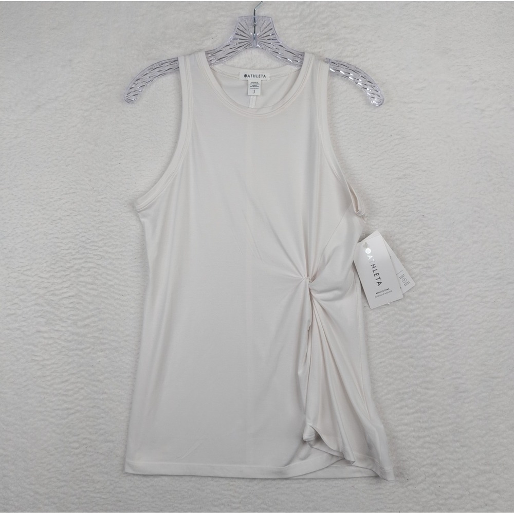 NWT Athleta‎ Radiate Tank Top Women's Size Small White